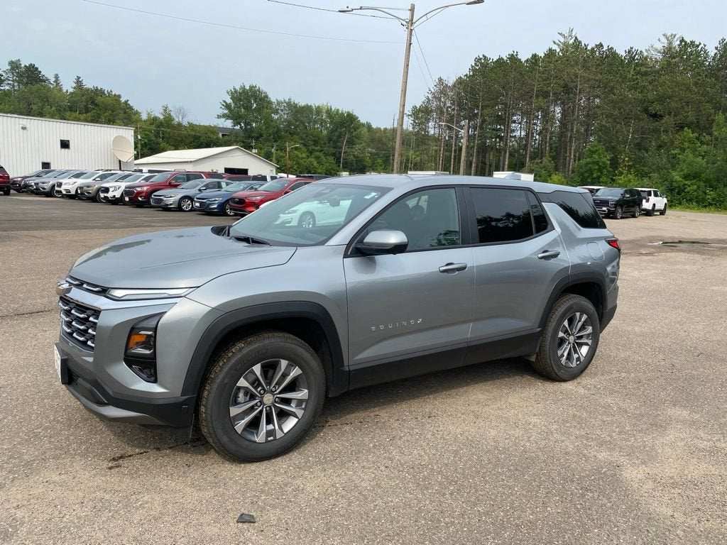 2026 Chevrolet Equinox LT in Sterling Gray Metallic — front three-quarter view